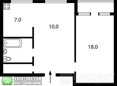 Sell 2-room apartment. Киев, Приречная — photo 7