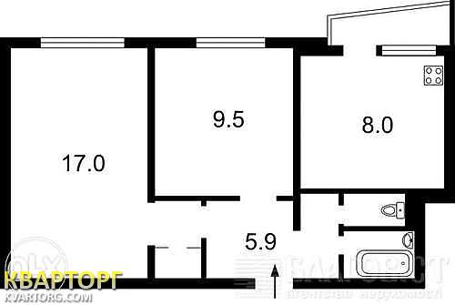Sell 2-room apartment. Киев, Давыдова бул — photo 8