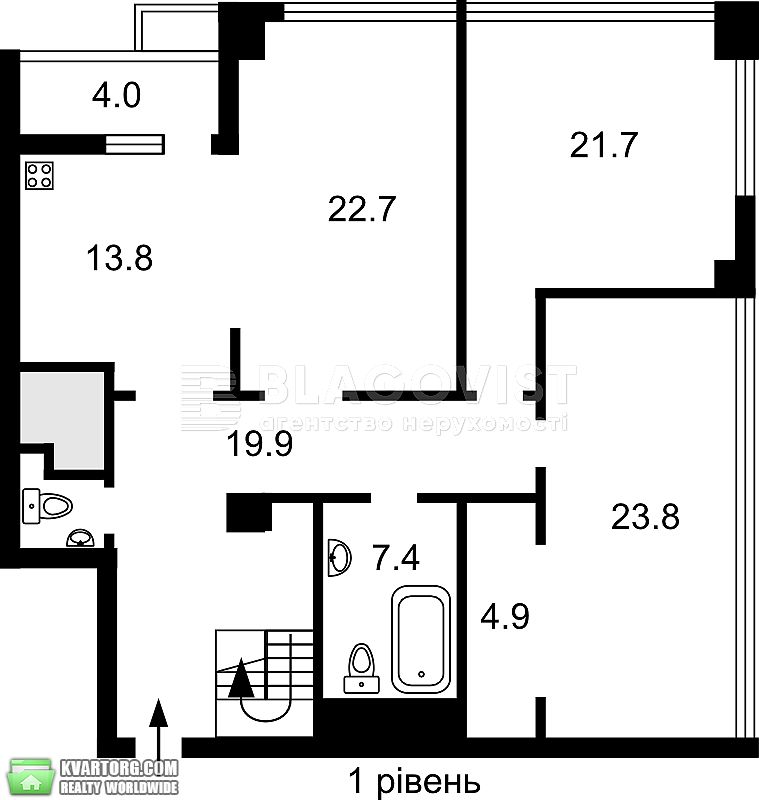 Sell 5-room apartment. Киев,  Лумумбы — photo 1