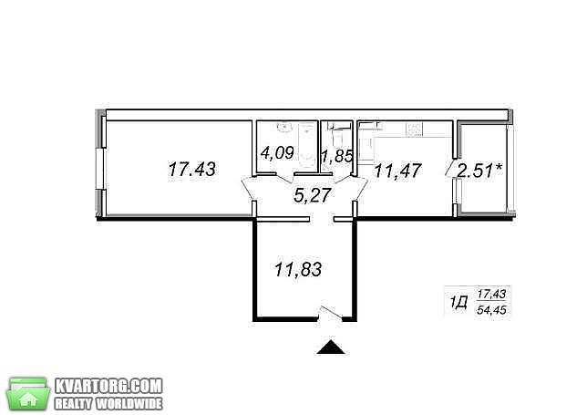 Sell 1-room apartment. Киев,  Глушкова пр — photo 5