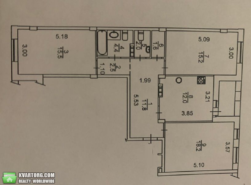 Sell 3-room apartment. Киев, Теремковская — photo 5