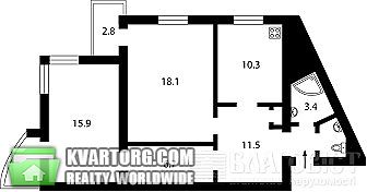 Sell 2-room apartment. Киев, Бажана — photo 9