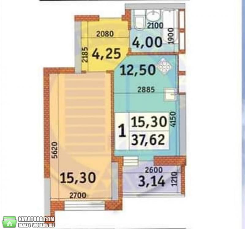 Sell 1-room apartment. Киев, Радченка Петра — photo 3