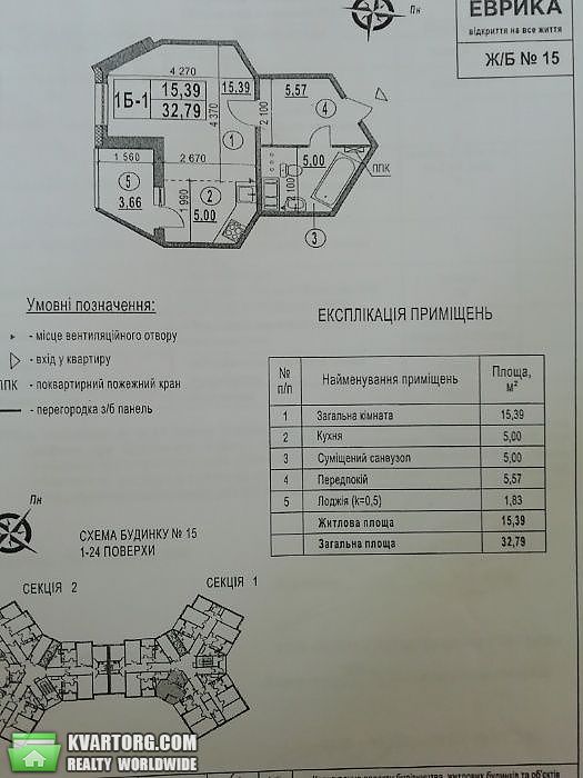 Sell 1-room apartment. Киев,  Глушкова пр — photo 3