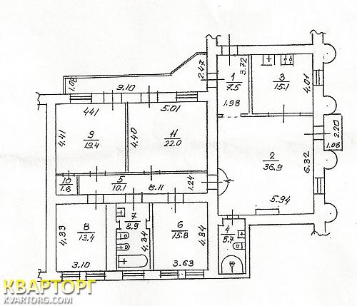 Sell 5-room apartment. Киев,  Пушкинская — photo 10