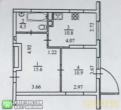 Sell 2-room apartment. Киев,  Ломоносова — photo 3