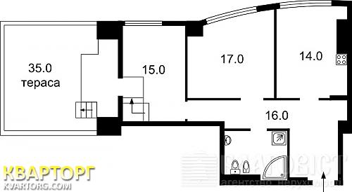 Sell 2-room apartment. Киев,  Оболонская наб — photo 3