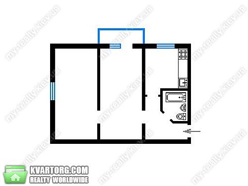 Sell 2-room apartment. Киев,  Воссоединения пр — photo 10