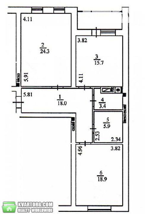 Sell 2-room apartment. Киев, Ясногорская — photo 2