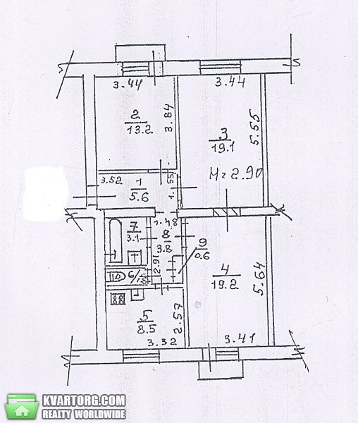 Sell 3-room apartment. Харьков, харьковская набережная7/9 — photo 1
