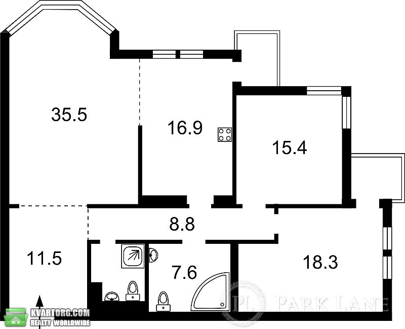 Sell 3-room apartment. Киев, Героев Сталинграда пр — photo 10