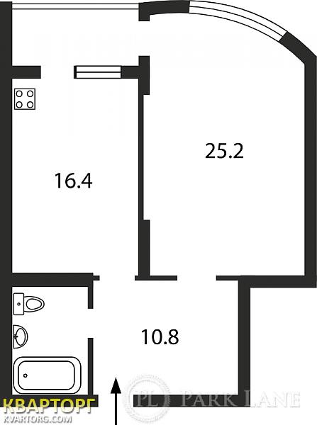 Sell 1-room apartment. Киев, Механизаторов — photo 4