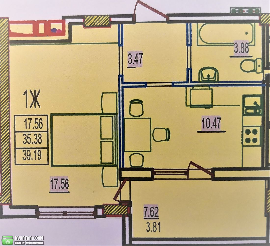 Sell 1-room apartment. Одесса, — photo 2