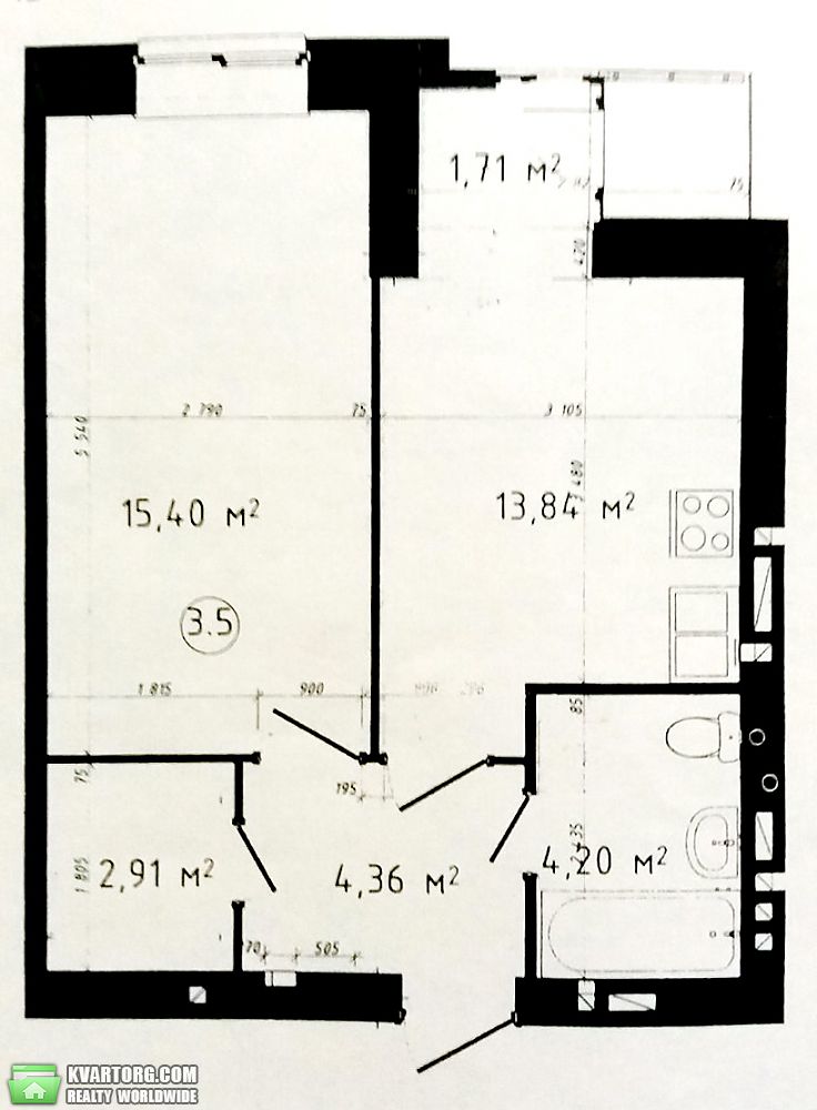 Sell 1-room apartment. Одесса, Высоцкого — photo 2