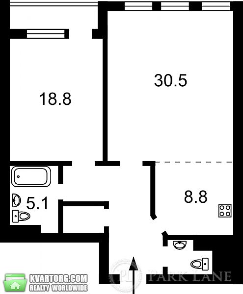 Rent out 2-room apartment. Киев, Щорса — photo 3
