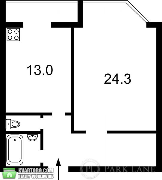 Sell 1-room apartment. Киев, Ломоносова — photo 2