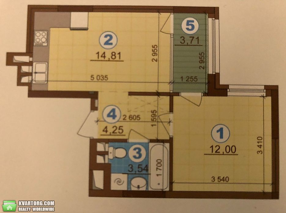 Sell 1-room apartment. Киев,  Правды пр — photo 4