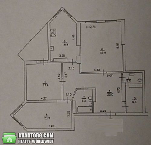Sell 3-room apartment. Киев,  Саперно-Слободская — photo 9