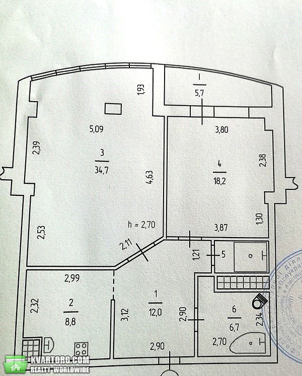 Sell 2-room apartment. Киев,  Кольцова бул — photo 6