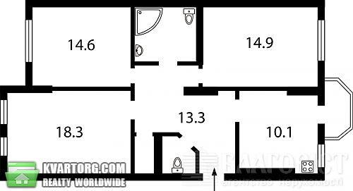 Sell 3-room apartment. Киев, Палладина пр — photo 9