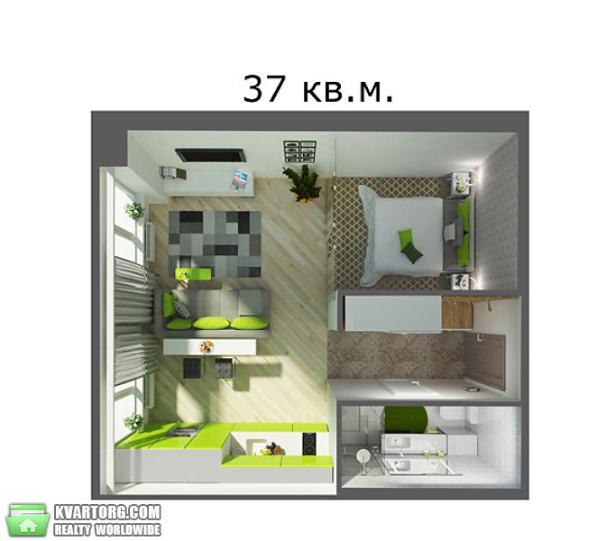 Sell 1-room apartment. Киев,  Машиностроительная — photo 10