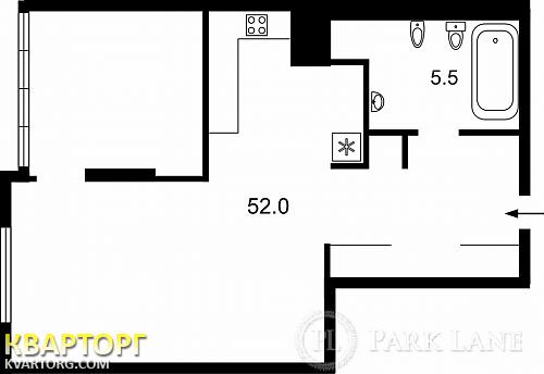 Sell 2-room apartment. Киев, Танковая Сикорского — photo 2