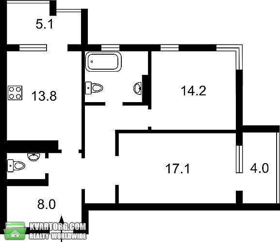 Sell 2-room apartment. Киев,  Герцена — photo 5