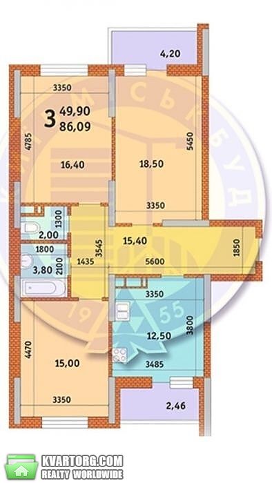 Sell 3-room apartment. Киев, Денченко — photo 3