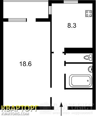 Sell 1-room apartment. Киев, Леси Украинки бул — photo 2