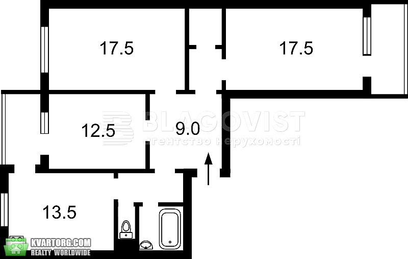 Sell 3-room apartment. Киев,  Урловская — photo 2