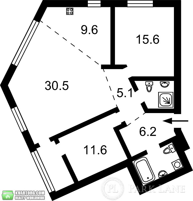 Sell 3-room apartment. Киев, Урицкого — photo 3