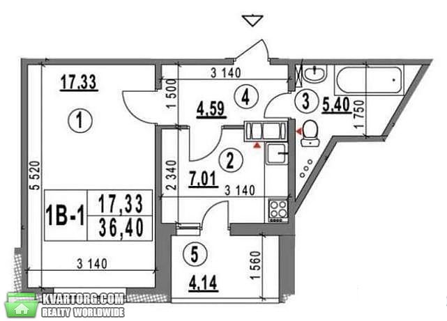 Sell 1-room apartment. Киев,  Ломоносова — photo 2