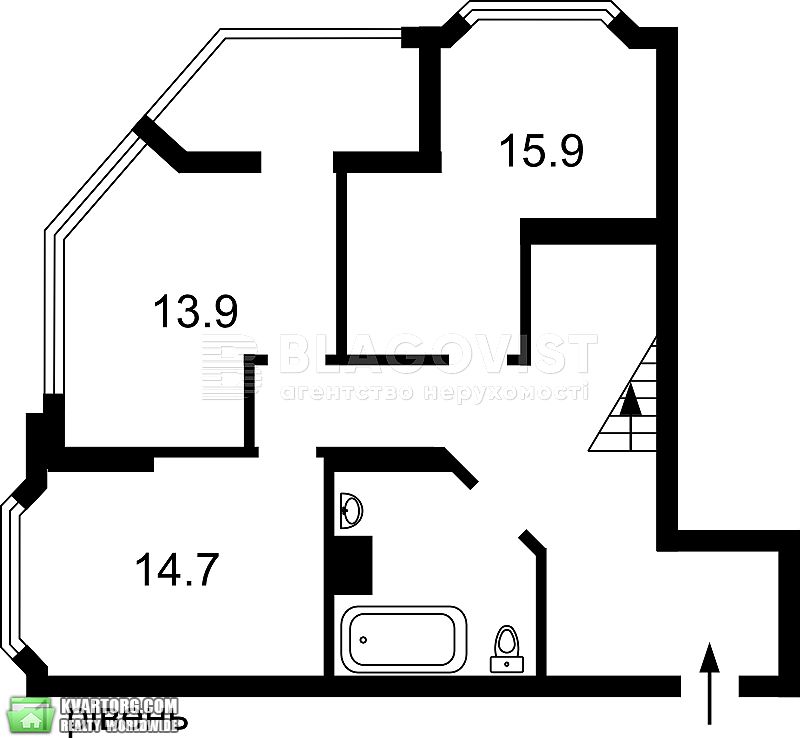 Sell 4-room apartment. Киев,  Пчелки — photo 1