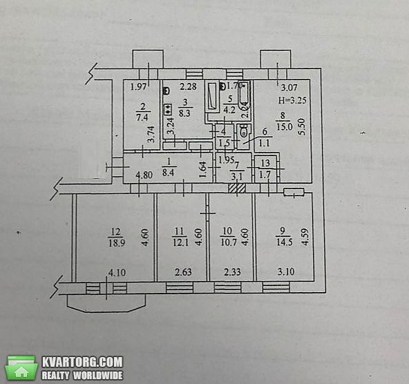 Sell 3-room apartment. Киев,  Богдана Хмельницкого — photo 3