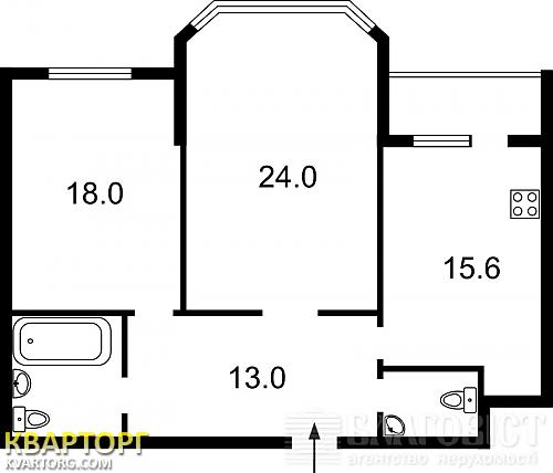 Sell 2-room apartment. Киев,  Чавдар — photo 2