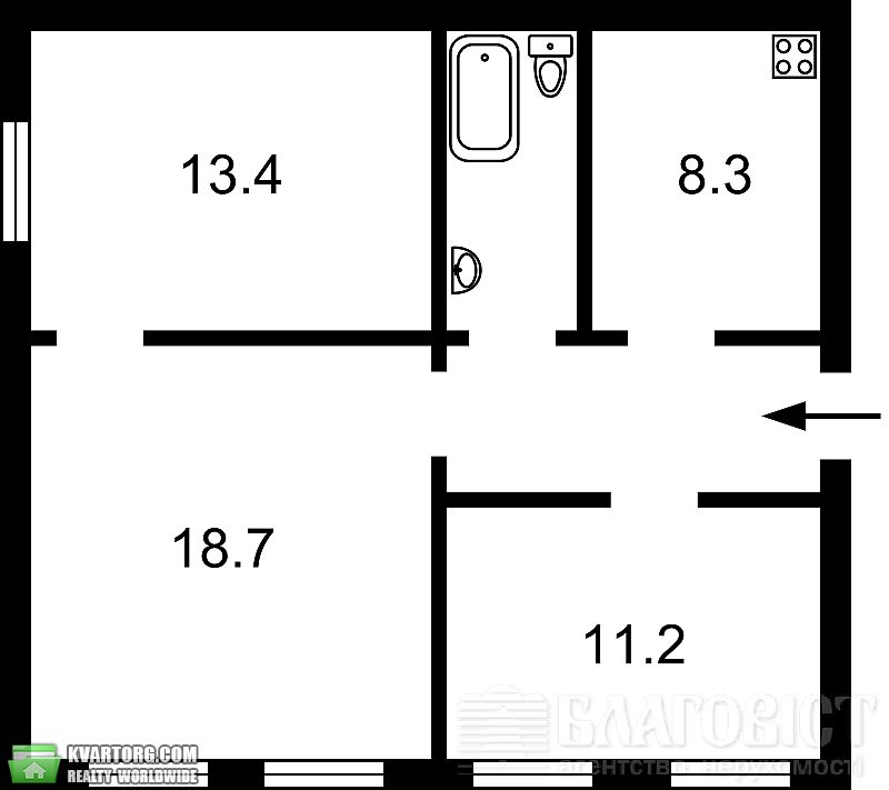 Sell 3-room apartment. Киев,  Антоновича — photo 3