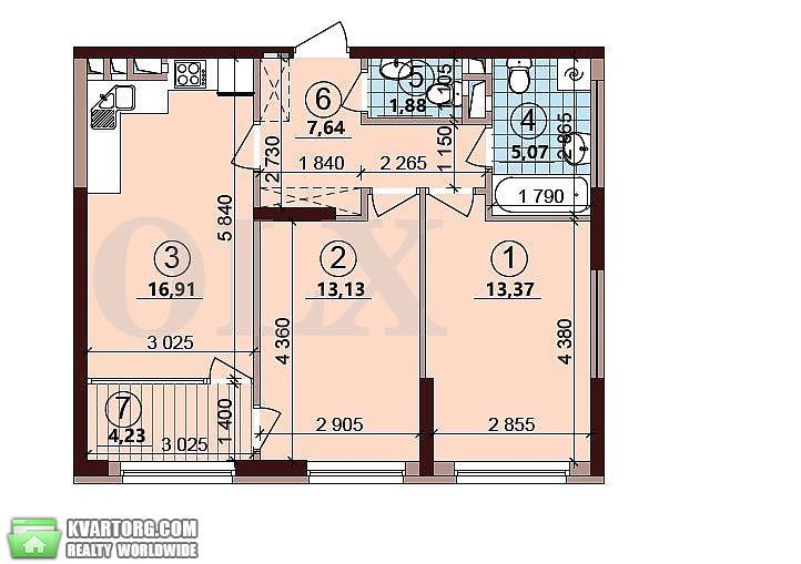 Sell 1-room apartment. Киев,  Правды пр — photo 3