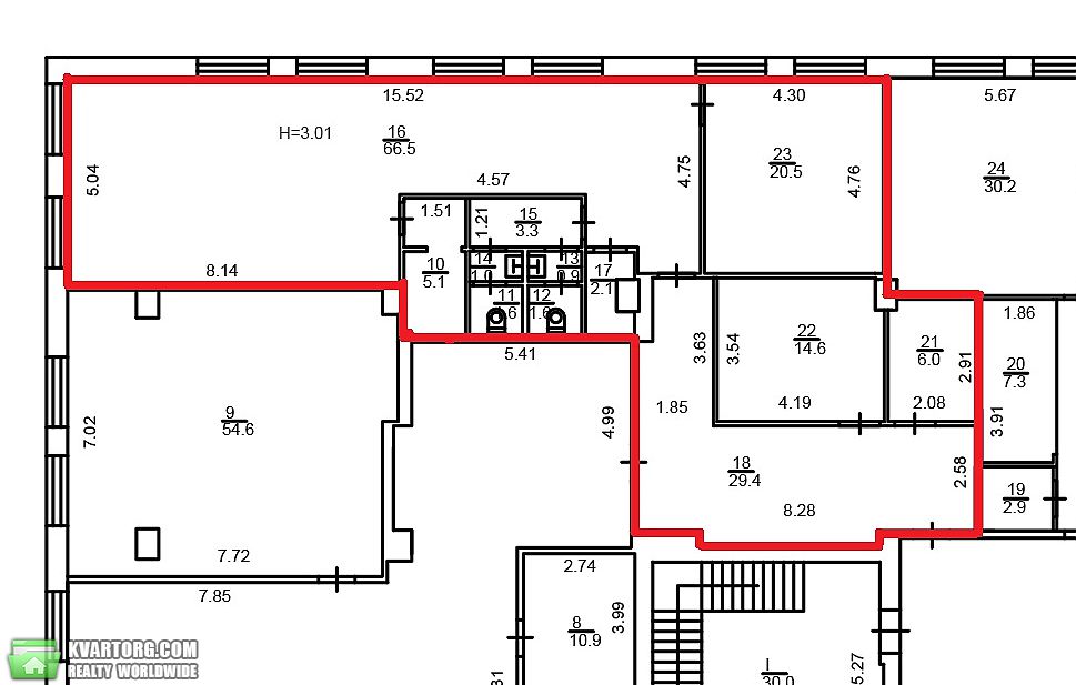 Rent out office. Киев, Бульварно-Кудрявська — photo 7