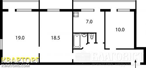 Sell 2-room apartment. Киев,  Героев Сталинграда пр — photo 2