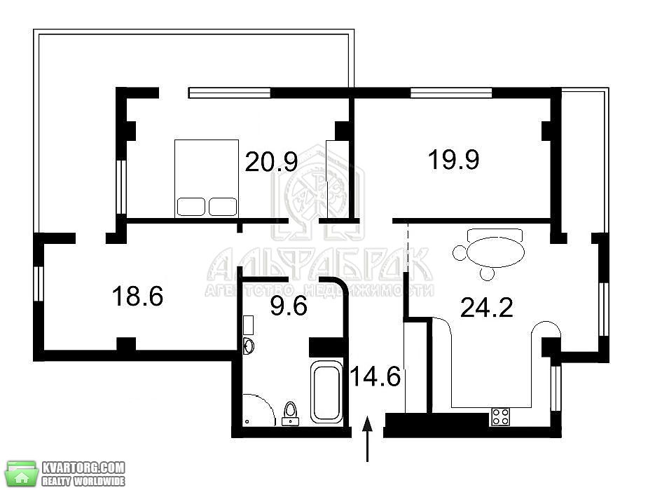 Sell 3-room apartment. Киев,  Якира — photo 10