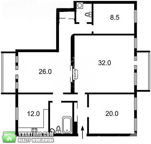 Sell multi-room apartment. Киев,  Лютеранская — photo 9