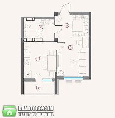 Sell 1-room apartment. Киев,  Киквидзе — photo 6