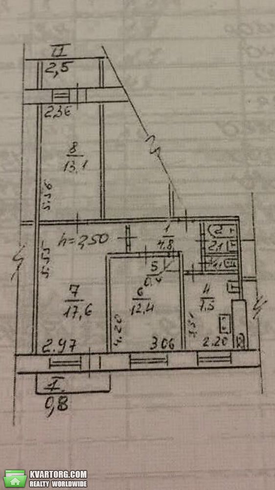 Sell 3-room apartment. Днепропетровск, Героев — photo 1