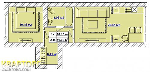 Sell 1-room apartment. Киев,  Большая Окружная — photo 8