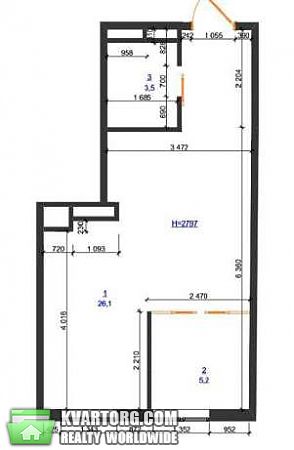 Sell 1-room apartment. Киев, Луценко — photo 1