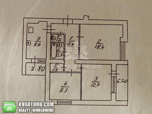 Sell 3-room apartment. Киев, Горького — photo 8