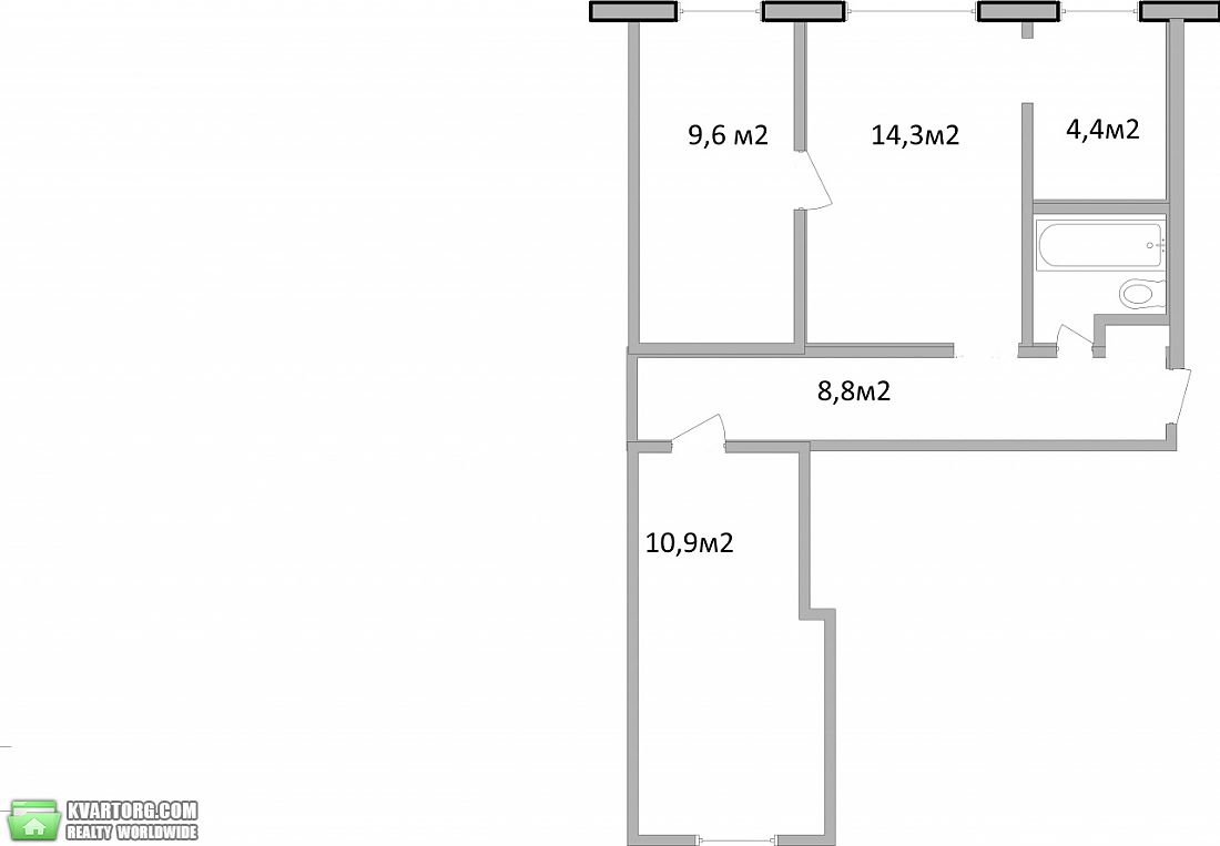 Sell 3-room apartment. Киев, Тупикова — photo 1