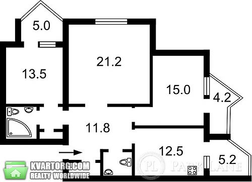 Sell 3-room apartment. Киев, Васильковская — photo 2