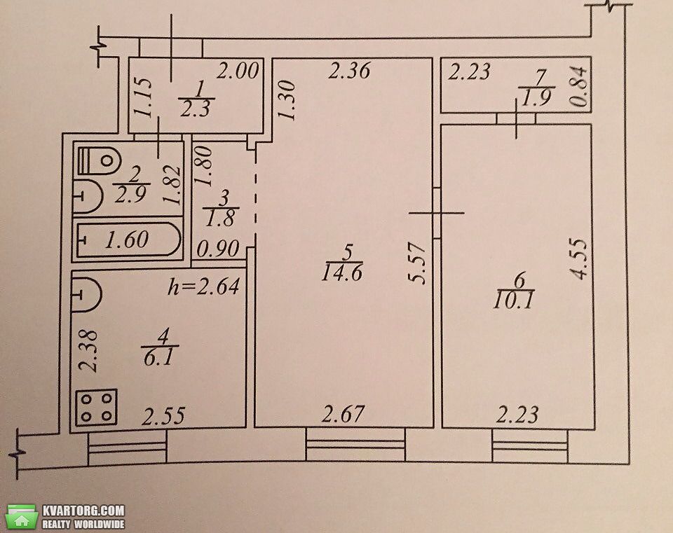 Sell 2-room apartment. Киев,  Науки пр — photo 4