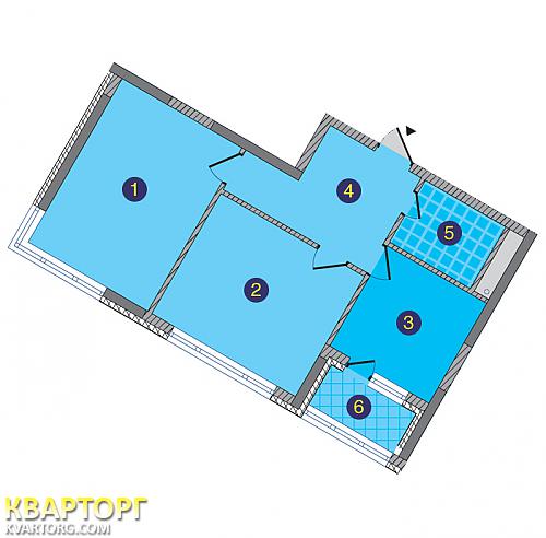 Sell 2-room apartment. Киев, Заречная — photo 3